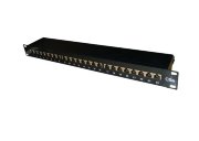 Патч-панель FTP 19" 24 порта RJ45 cat.5е, 1U, Dual Type Патч-панель FTP 19" 24 порта RJ45 cat.5е, 1U, Dual Type