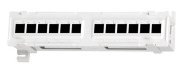Патч-панель настенная Hyperline PPW-12-8P8C-C5e, UTP, 12 портов RJ45, cat.5е, 1U Патч-панель настенная Hyperline PPW-12-8P8C-C5e, UTP, 12 портов RJ45, cat.5е, 1U