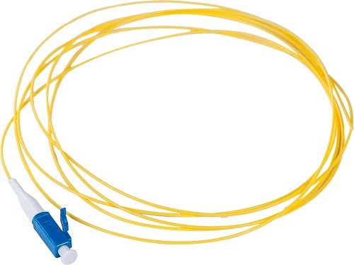 Шнур оптический монтажный  (пигтейл) ШО-SM-0.9-LC/UPC, 1,5 м LSZH