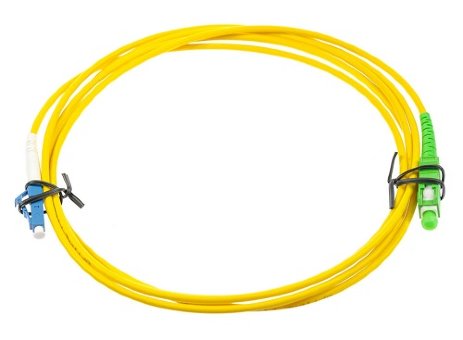 Шнур оптический соединительный (патч-корд) SC/APC-LC/UPC SM  9/125 3.0 мм  5 м LSZH