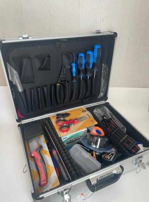 Набор инструментов для монтажа оптического кабеля НИМ-25 (Стандарт) Набор инструментов для монтажа оптического кабеля НИМ-25 (Стандарт)