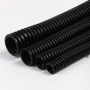 Труба гофрированная 16 мм с зондом черная, ПНД ЕВРО-СТАНДАРТ Труба гофрированная 16 мм с зондом черная, ПНД ЕВРО-СТАНДАРТ