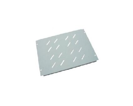 Полка стационарная для шкафа 600х500 серая/черная