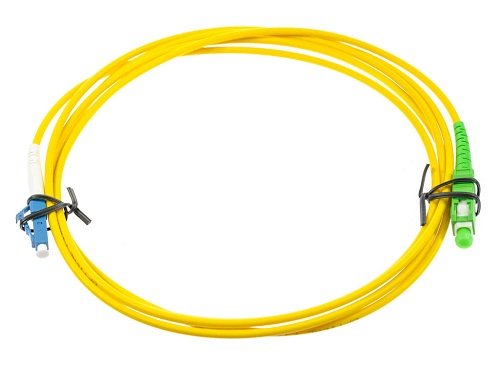 Шнур оптический соединительный (патч-корд) SC/APC-LC/UPC SM  9/125 3.0 мм  10 м LSZH