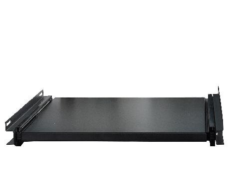 Полка выдвижная для шкафа 600х800, серая/чёрная Полка выдвижная для шкафа 600х800, серая/чёрная