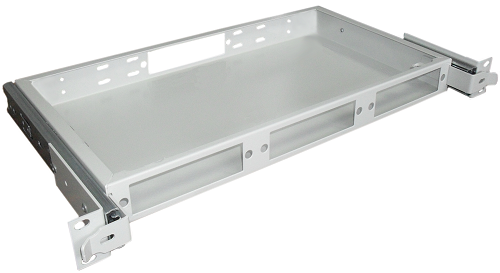 Кросс распределительный стоечный выдвижной 19", 8/16/24 порта  SC/2LC, 1U (без адаптеров, пигтейлов, КДЗС)