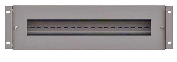 Вводно-распределительное устройство (ВРУ) 19" с DIN рейкой, 3U Вводно-распределительное устройство (ВРУ) 19" с DIN рейкой, 3U