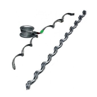 Зажим ПСО-110-11,7/12,8П-К спиральный поддерживающий Зажим ПСО-110-11,7/12,8П-К спиральный поддерживающий