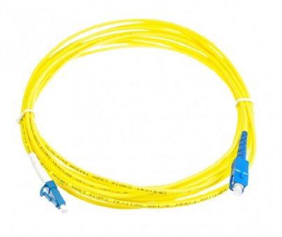 Шнур оптический соединительный (патч-корд) SC/UPC-LC/UPC SM 9/125 3.0 мм 5 м LSZH Шнур оптический соединительный (патч-корд) SC/UPC-LC/UPC SM 9/125 3.0 мм 5 м LSZH