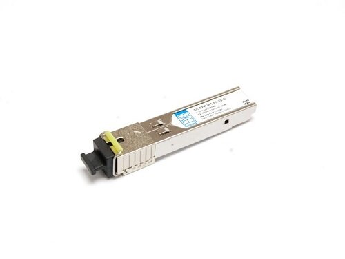 Модуль SFP 1,25 Гбит/с WDM, до 3 км, 1550 нм, одноволоконный, SC, DDM Модуль SFP 1,25 Гбит/с WDM, до 3 км, 1550 нм, одноволоконный, SC, DDM