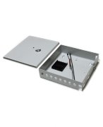 Кросс распределительный настенный микро до 8 портов FC/ST, сплошная панель (без адаптеров, пигтейлов, КДЗС)