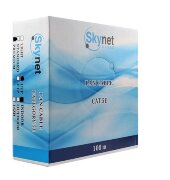 Кабель внутренний UTP 4 пары 0,51 мм SkyNet Premium серый 100 м Кабель внутренний UTP 4 пары 0,51 мм SkyNet Premium серый 100 м