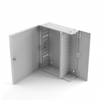 Кросс распределительный настенный до 96 портов SC/2LC, однодверный (без адаптеров, пигтейлов, КДЗС) Кросс распределительный настенный до 96 портов SC/2LC, однодверный (без адаптеров, пигтейлов, КДЗС)