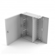 Кросс распределительный настенный до 96 портов SC/2LC, однодверный (без адаптеров, пигтейлов, КДЗС) Кросс распределительный настенный до 96 портов SC/2LC, однодверный (без адаптеров, пигтейлов, КДЗС)