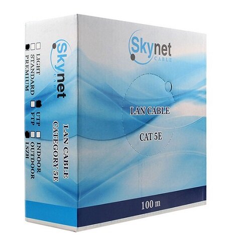 Кабель внутренний LSZH нг(A) UTP 4 пары 0,51 мм SkyNet Premium оранжевый 100 м Кабель внутренний LSZH нг(A) UTP 4 пары 0,51 мм SkyNet Premium оранжевый 100 м