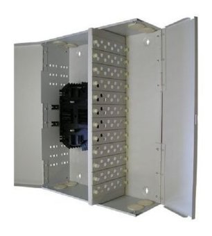 Кросс распределительный настенный до 96 портов FC/ST, однодверный (без адаптеров, пигтейлов, КДЗС) 