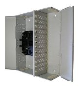 Кросс распределительный настенный до 96 портов FC/ST, однодверный (без адаптеров, пигтейлов, КДЗС) 