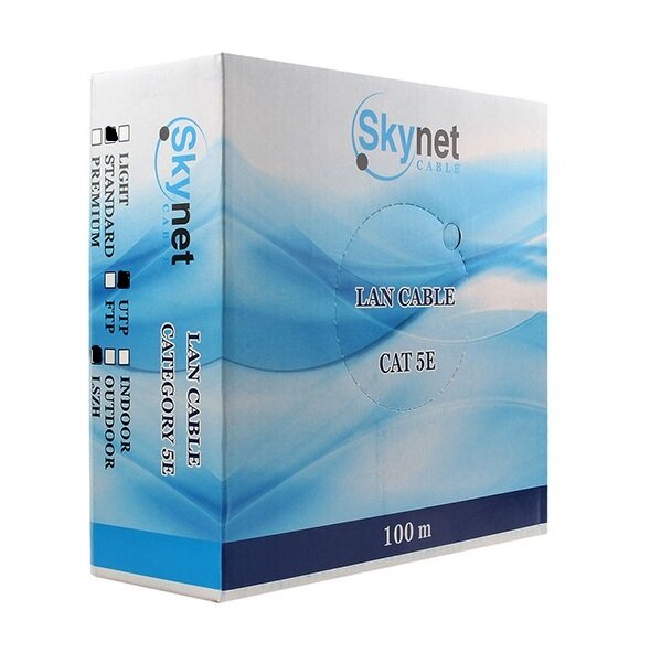 Кабель внутренний LSZH нг(A) UTP 4 пары 0,48 мм SkyNet Standart оранжевый 100 м Кабель внутренний LSZH нг(A) UTP 4 пары 0,48 мм SkyNet Standart оранжевый 100 м