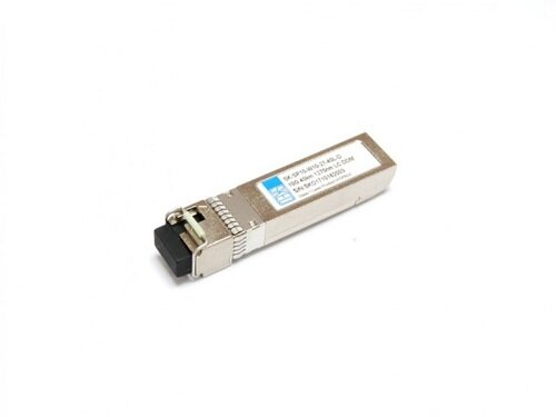 Модуль SFP+ 10 Гбит/с WDM, до 40 км, 1270 нм, одноволоконный, 2LC, DDM Модуль SFP+ 10 Гбит/с WDM, до 40 км, 1270 нм, одноволоконный, 2LC, DDM