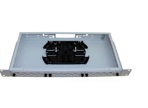 Кросс распределительный стоечный 19" 8 портов FC/ST (планки, кассета, крышка, крепёж) 1U