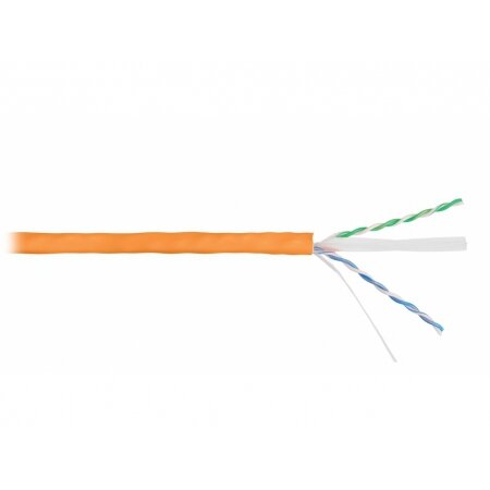 Кабель внутренний LSZH нг(А) UTP 2 пары 0,48 мм SkyNet Standart оранжевый 305 м Кабель внутренний LSZH нг(А) UTP 2 пары 0,48 мм SkyNet Standart оранжевый 305 м