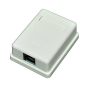 Розетка компьютерная 1-порт RJ-45(8P8C), категория 5е, внешняя REXANT Розетка компьютерная 1-порт RJ-45(8P8C), категория 5е, внешняя REXANT