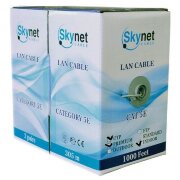 Кабель внутренний UTP 2 пары 0,51 мм SkyNet Premium серый 305 м Кабель внутренний UTP 2 пары 0,51 мм SkyNet Premium серый 305 м