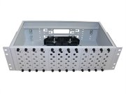 Кросс распределительный стоечный 19" , 64/72/96 порта FC/ST, 3U (без адаптеров, пигтейлов, КДЗС) Кросс распределительный стоечный 19" , 64/72/96 порта FC/ST, 3U (без адаптеров, пигтейлов, КДЗС)