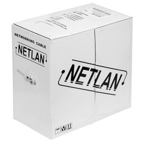 Кабель UTP 2PR 24AWG CAT5e 500м NETLAN Кабель UTP 2PR 24AWG CAT5e 500м NETLAN