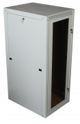 Шкаф напольный 19" серый 25U, стеклянная дверь, без вентилятора, ширина 600 мм, глубина 600 мм Шкаф напольный 19" серый 25U, стеклянная дверь, без вентилятора, ширина 600 мм, глубина 600 мм