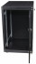 Шкаф напольный 19" чёрный 25U, стеклянная дверь, ширина 600 мм, глубина 600 мм Шкаф напольный 19" чёрный 25U, стеклянная дверь, ширина 600 мм, глубина 600 мм
