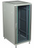 Шкаф напольный 19" серый 25U, стеклянная дверь, ширина 600 мм, глубина 800 мм Шкаф напольный 19" серый 25U, стеклянная дверь, ширина 600 мм, глубина 800 мм